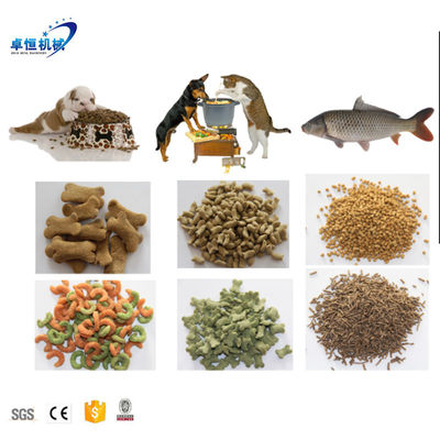 Erweiterte schwimmende Fischfutter-Produktionslinie mit kostenlosem Rezept und Nachdienst