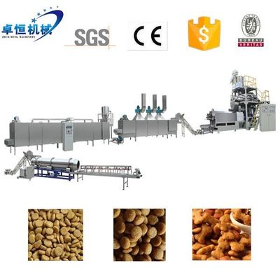 380V/50HZ Trockenfutter für Haustiere Hunde, Katzen und Fische Nahrungsmittelmachmaschine Produktionslinie 5000kg