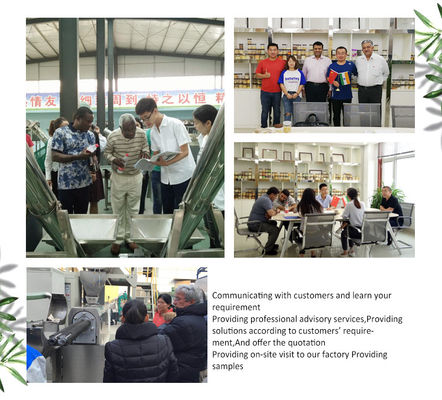 2 Tonnen pro Stunde Vollautomatische Futterverarbeitungsmaschine für Fleischmehlrohstoffe