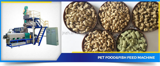 Vollautomatische Zwillingschraubenextrusionsanlage für die Verarbeitung von Hundefutter