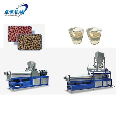 Auto CAD Layout Twin Screw Extruder für Fisch Garnelen Futtermittel Lebensmittelverarbeitungslinie Anlage