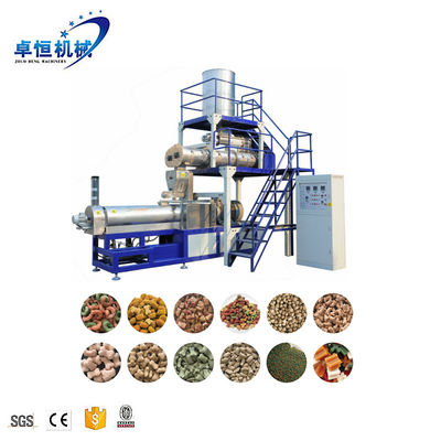 Doppelschrauben Extruder Hunde-Lebensmittelverarbeitungsmaschine Maschine für 23*3*3m Größe