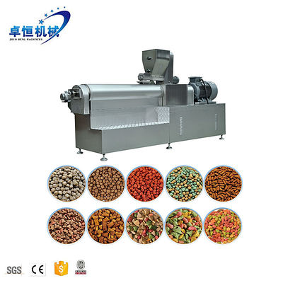 Doppelschrauben Extruder Hunde-Lebensmittelverarbeitungsmaschine Maschine für 23*3*3m Größe