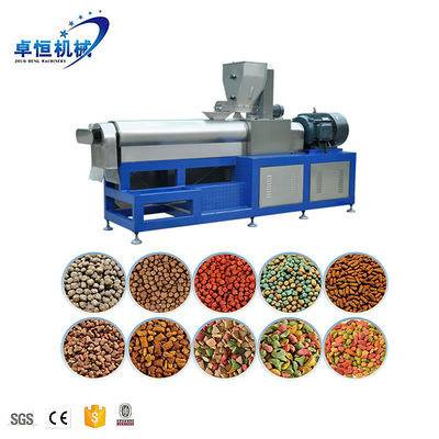 Doppelschrauben Extruder Hunde-Lebensmittelverarbeitungsmaschine Maschine für 23*3*3m Größe