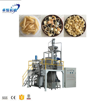 Industrielle Kurzschnitt-Pasta-Makaroni-Maschinen-Produktionslinie mit Extrusionsfunktion