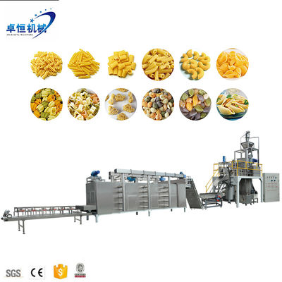 80-300kg/H Kapazität Vollautomatik Pasta Makkaroni Produktionslinie 21kw 37kw 45kw