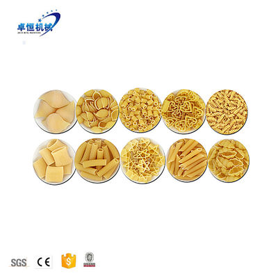 80-300kg/H Kapazität Vollautomatik Pasta Makkaroni Produktionslinie 21kw 37kw 45kw